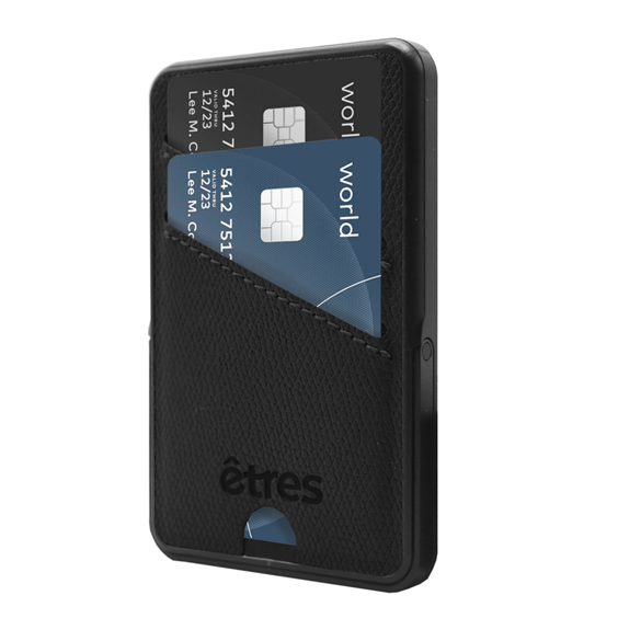 Porta carte di credito Techmade Etres in Acciaio ET-SP3101BK - ET-SP3101BK